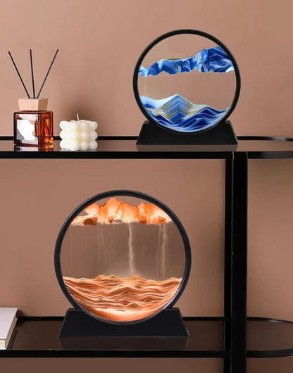 3D Liquid Sand Painting Decoration (blue)