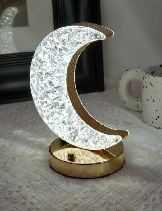 Modern Moon Shaped Decoration Light For Home Decor