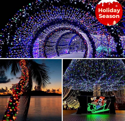 Led Colorful String Lights For Outdoor Christmas And Festival Decoration