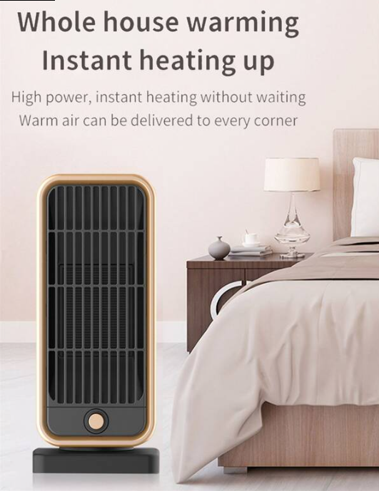 Smart Space Heater Portable Electric Heater 500W PTC Ceramic Home Warmer