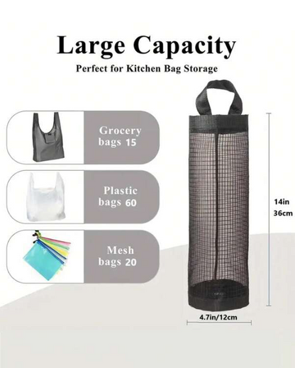 Kitchen Plastic Bag Dispenser, Garbage Storage Bag Holder, Garbage Bag Storage Dispenser