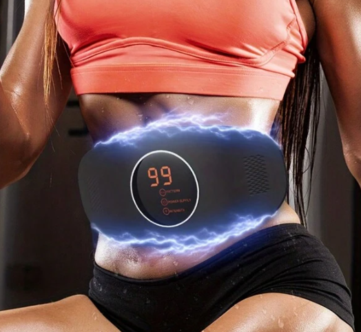 Portable Electric Waist Massager for Abdominal Fitness Training