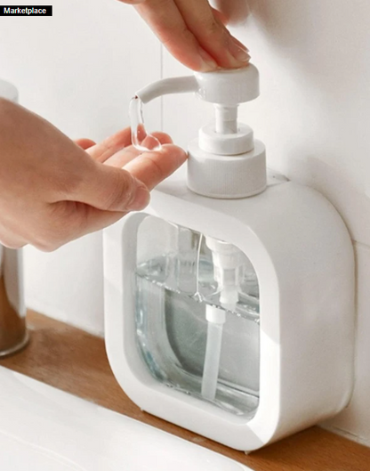 Simple Clear Liquid Soap Dispenser