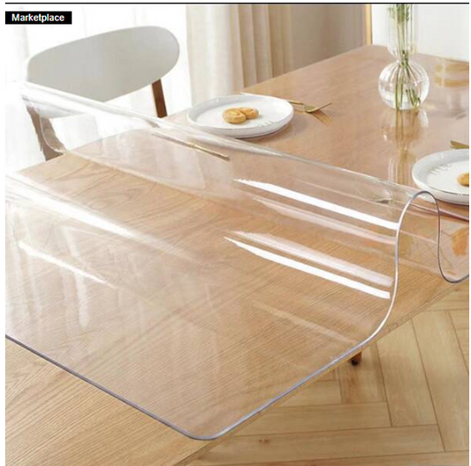 Transparent Pvc Anti-stain Tablecloth, Anti-skid, Anti-stain, Anti-oil